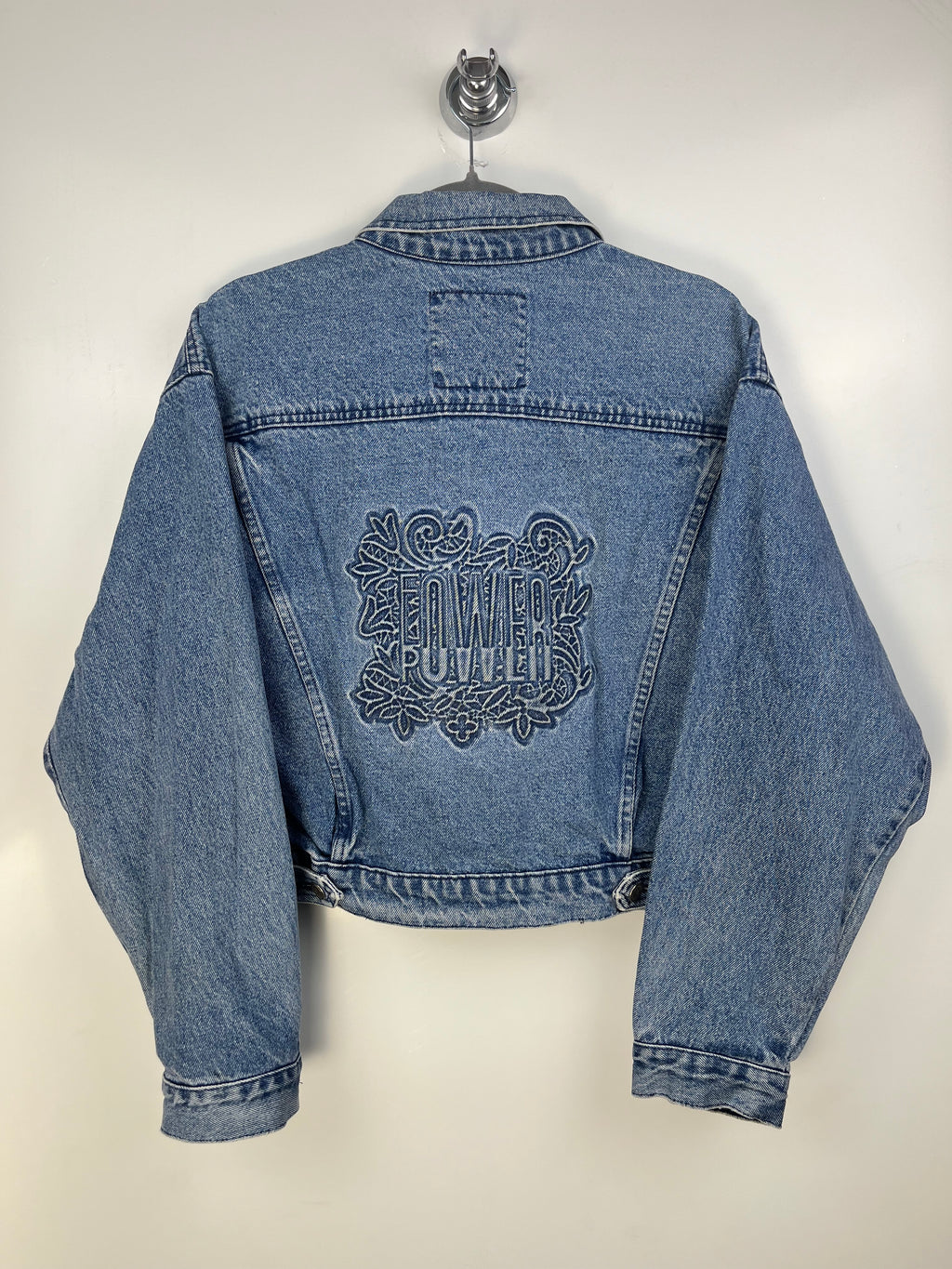 Giacca Denim Vintage Cropped Pop 84 Made in Italy