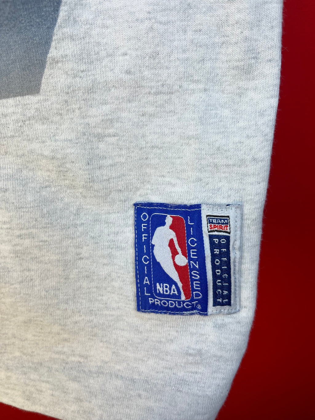 Vintage Orlando Magic NBA T-Shirt Double Print Grey 90s