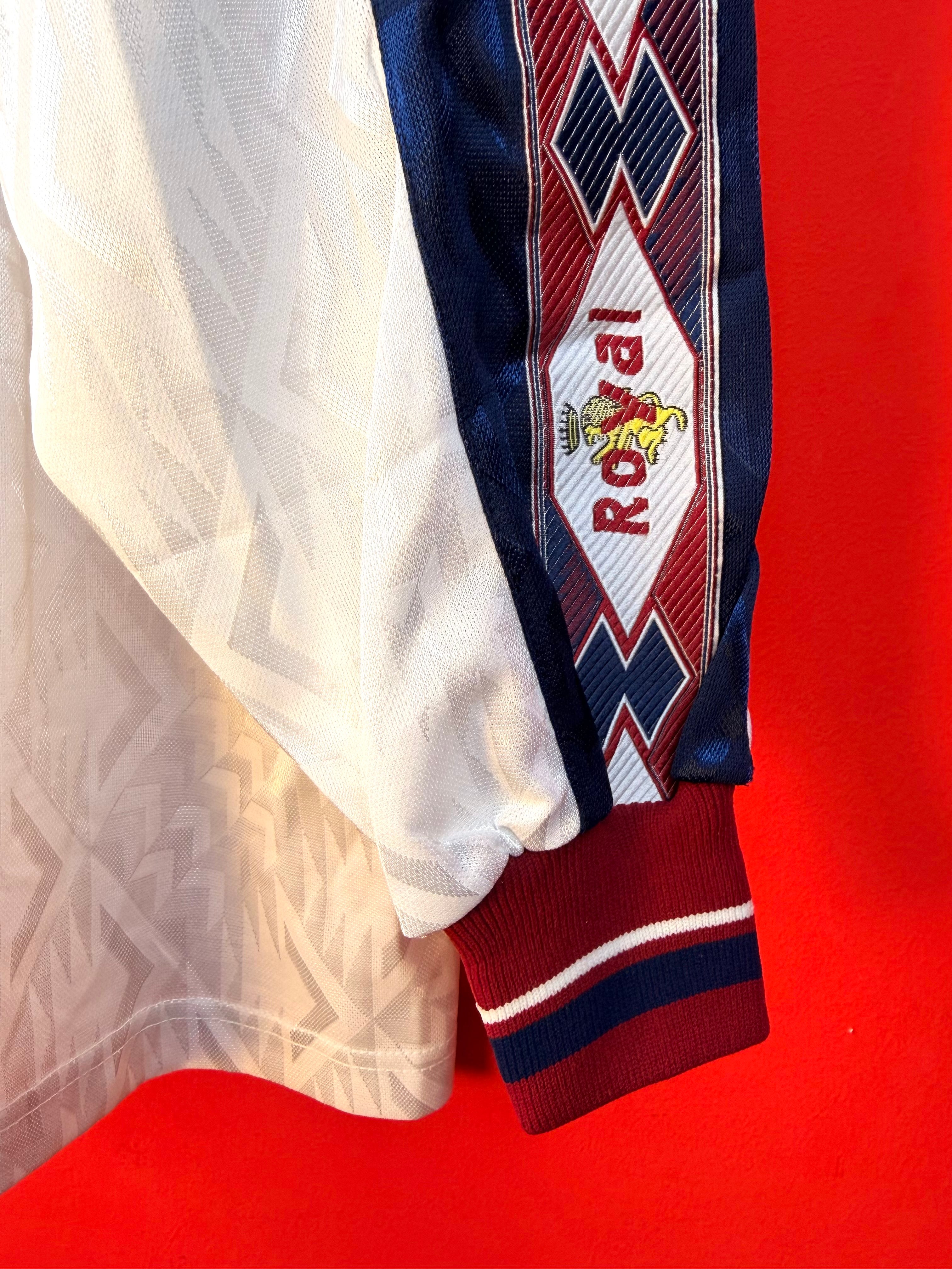 Vintage Royal 90s Long Sleeve Football Jersey