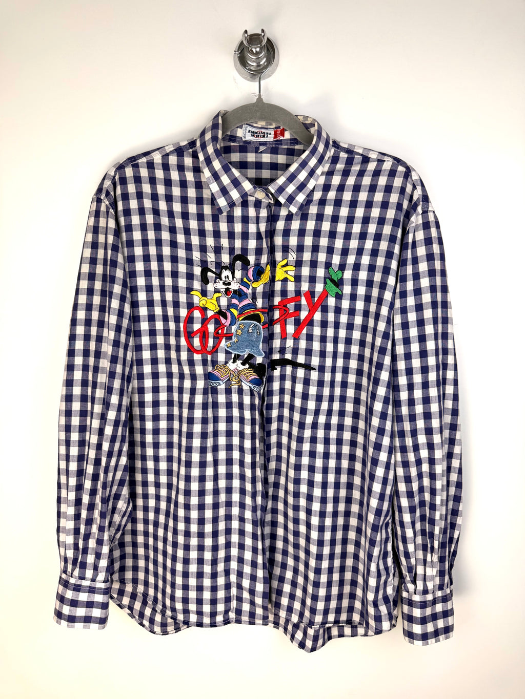 Camicia Vintage Disney Goofy Ricamata Made in Italy