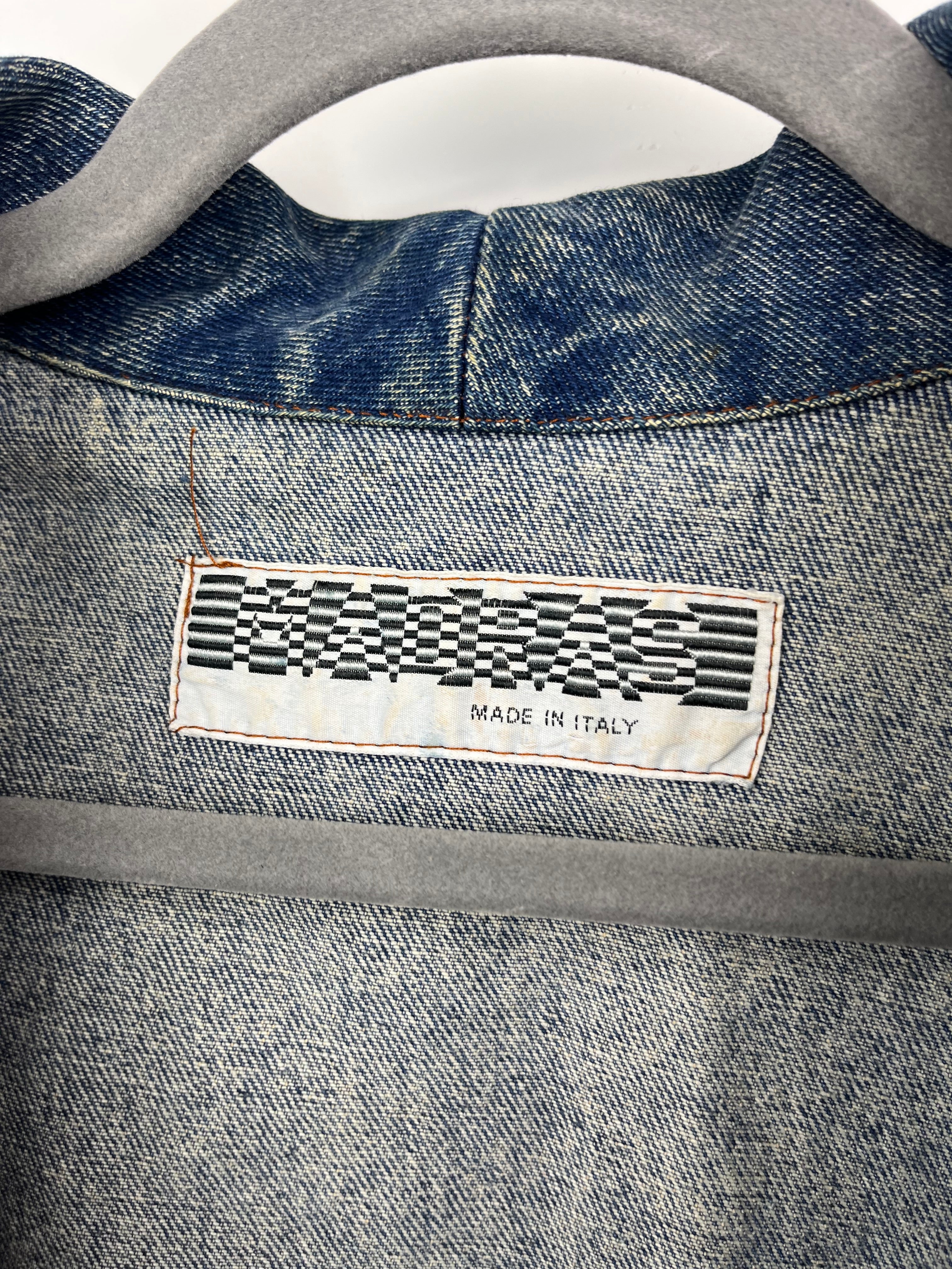 Giacca Vintage Acid Wash Made in Italy Anni ’80