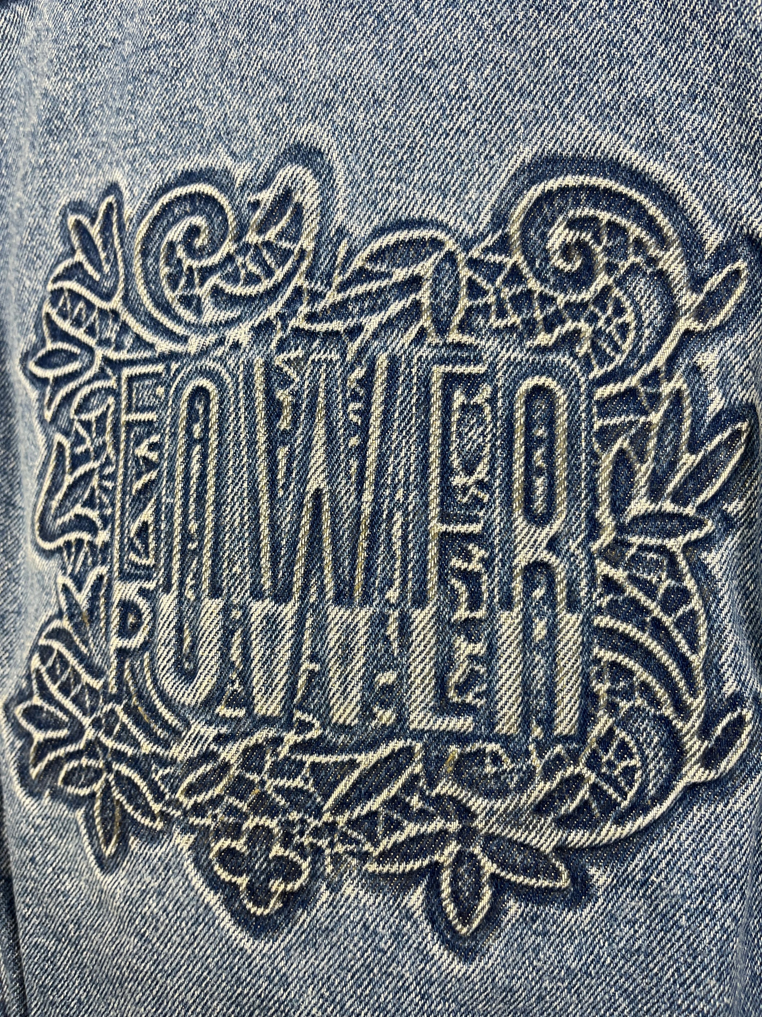 Giacca Denim Vintage Cropped Pop 84 Made in Italy
