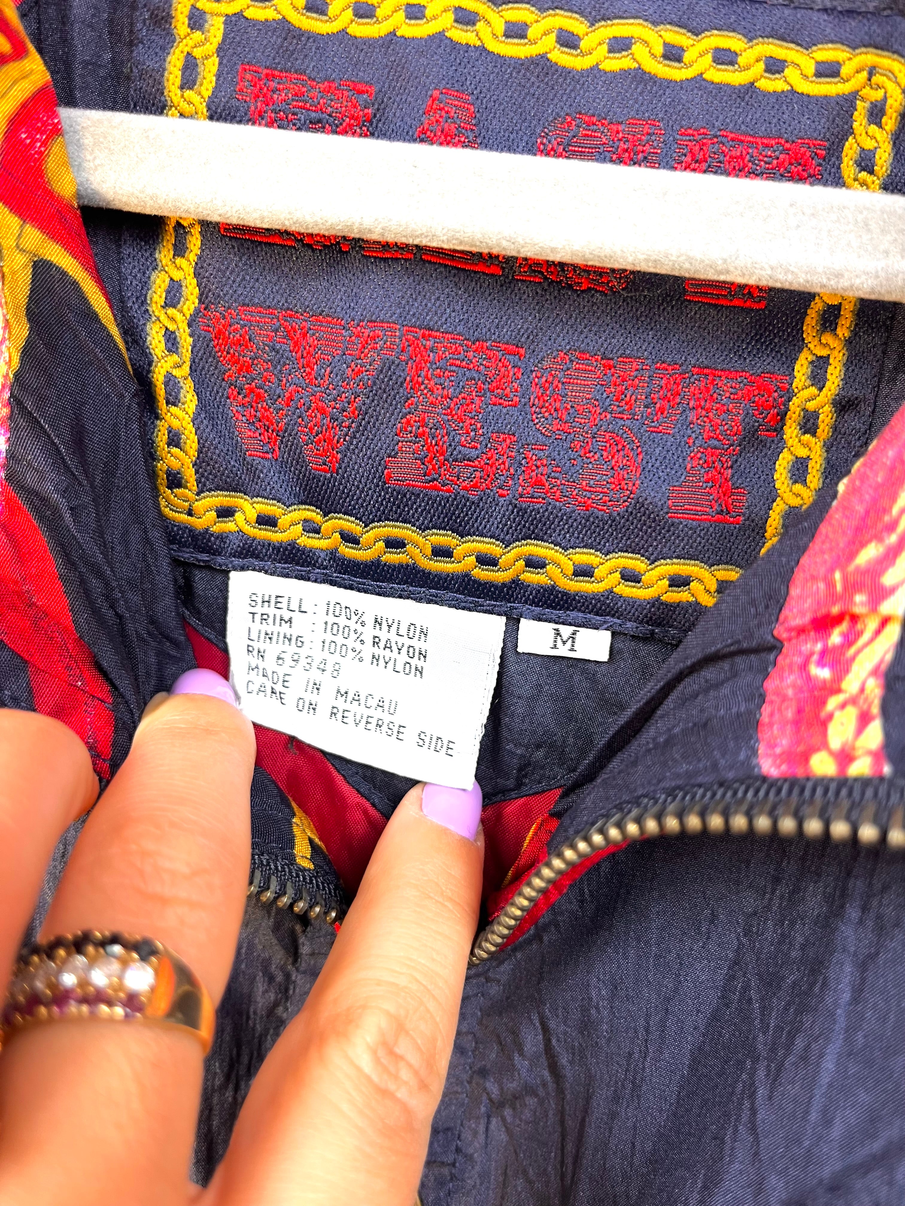 Giacca Vintage 90s Baroque Windbreaker