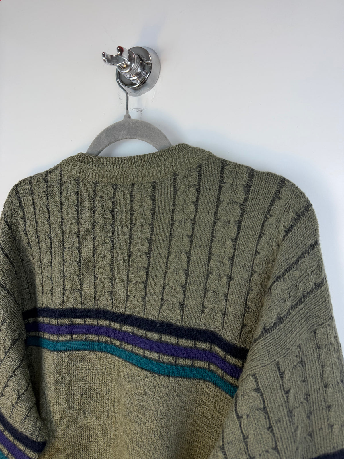 Maglione vintage Pro Man con fantasia geometrica