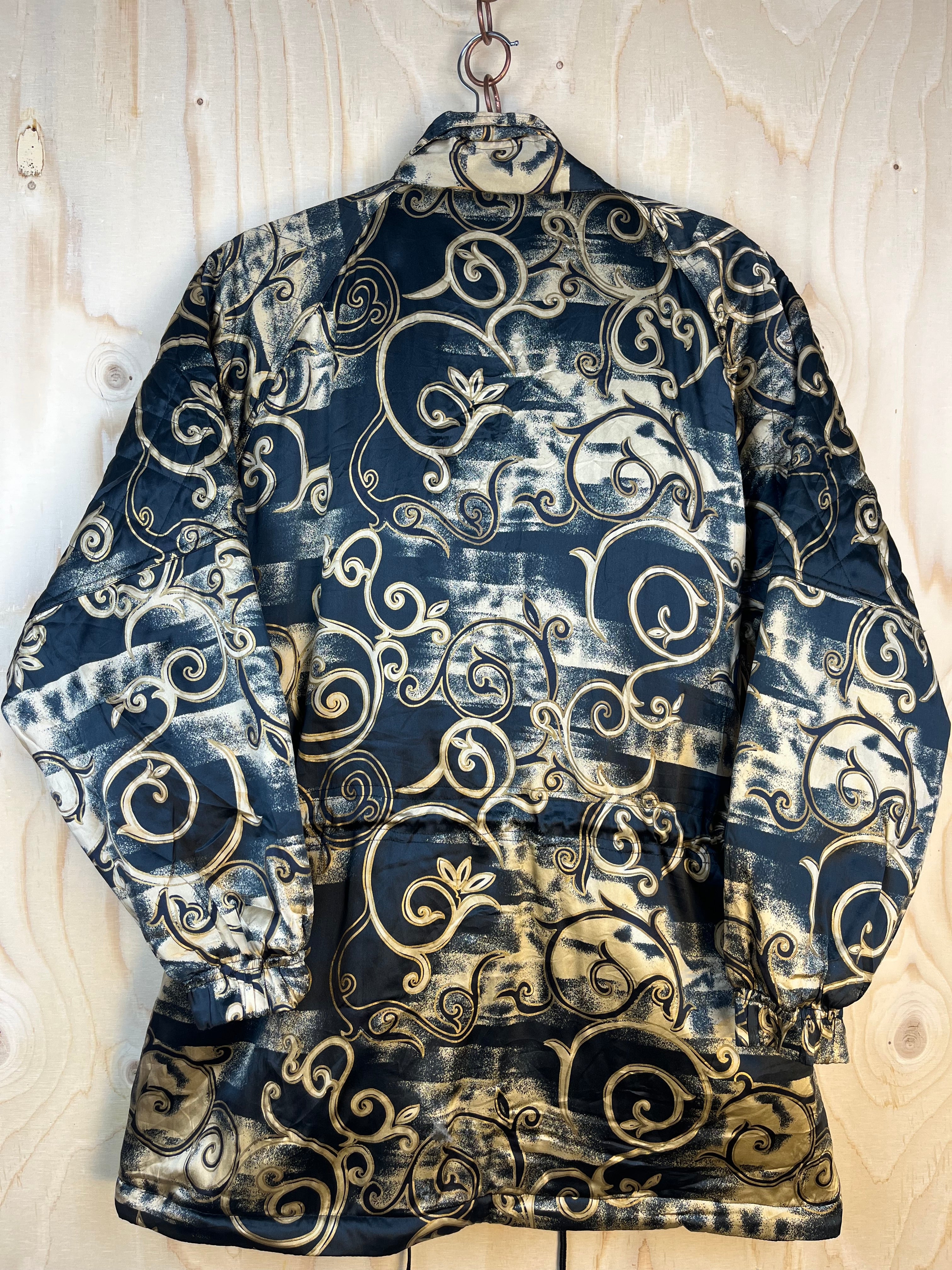 Vintage Silk Baroque Jacket 90s