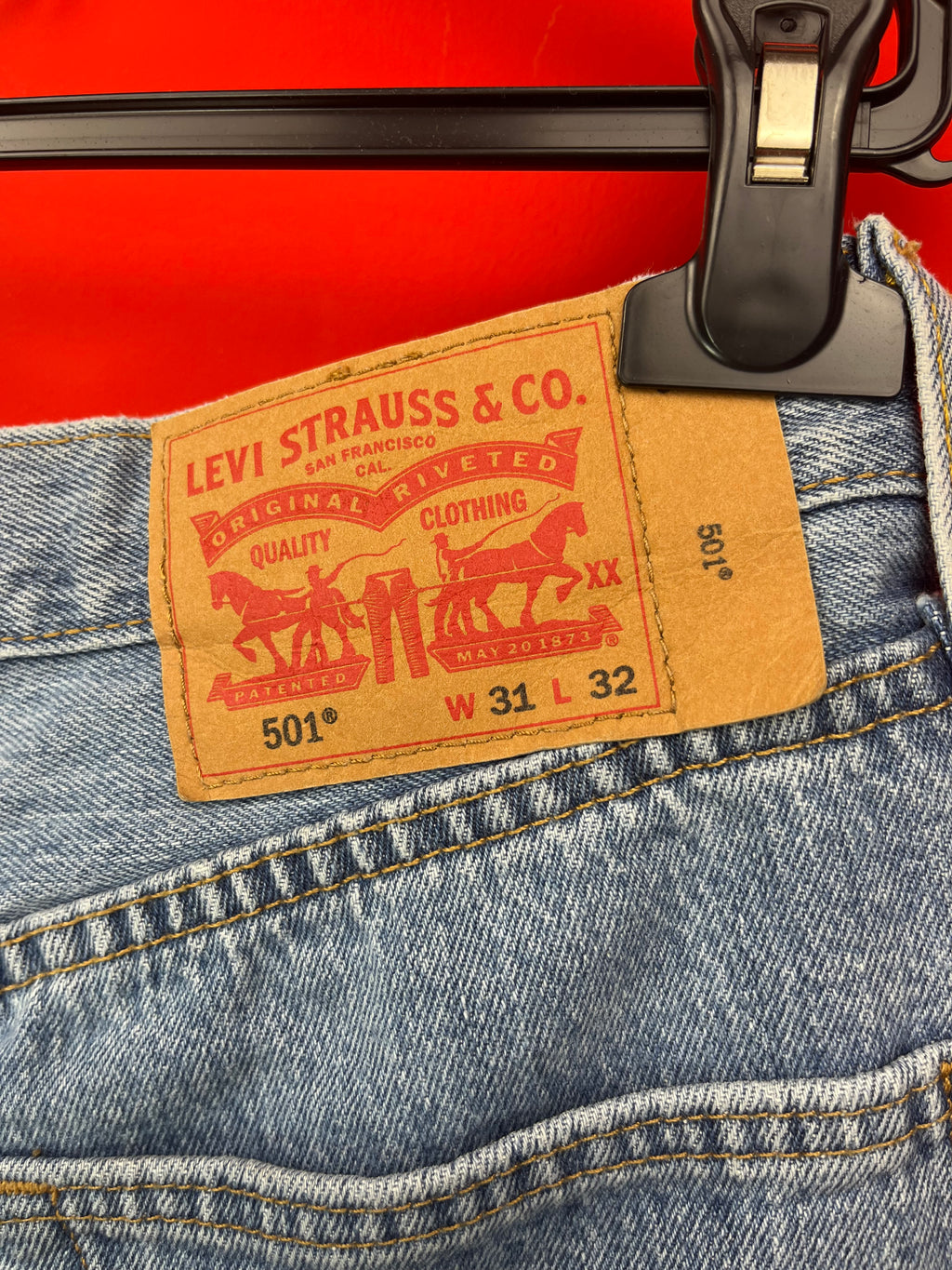 Levi’s 501 Vintage Denim Shorts Vita Alta