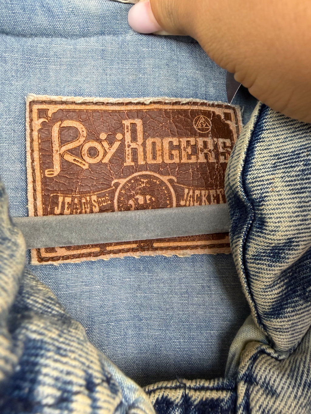 Roy Rogers Vintage Task Force Denim & Suede Vest XL – Made in Italy
