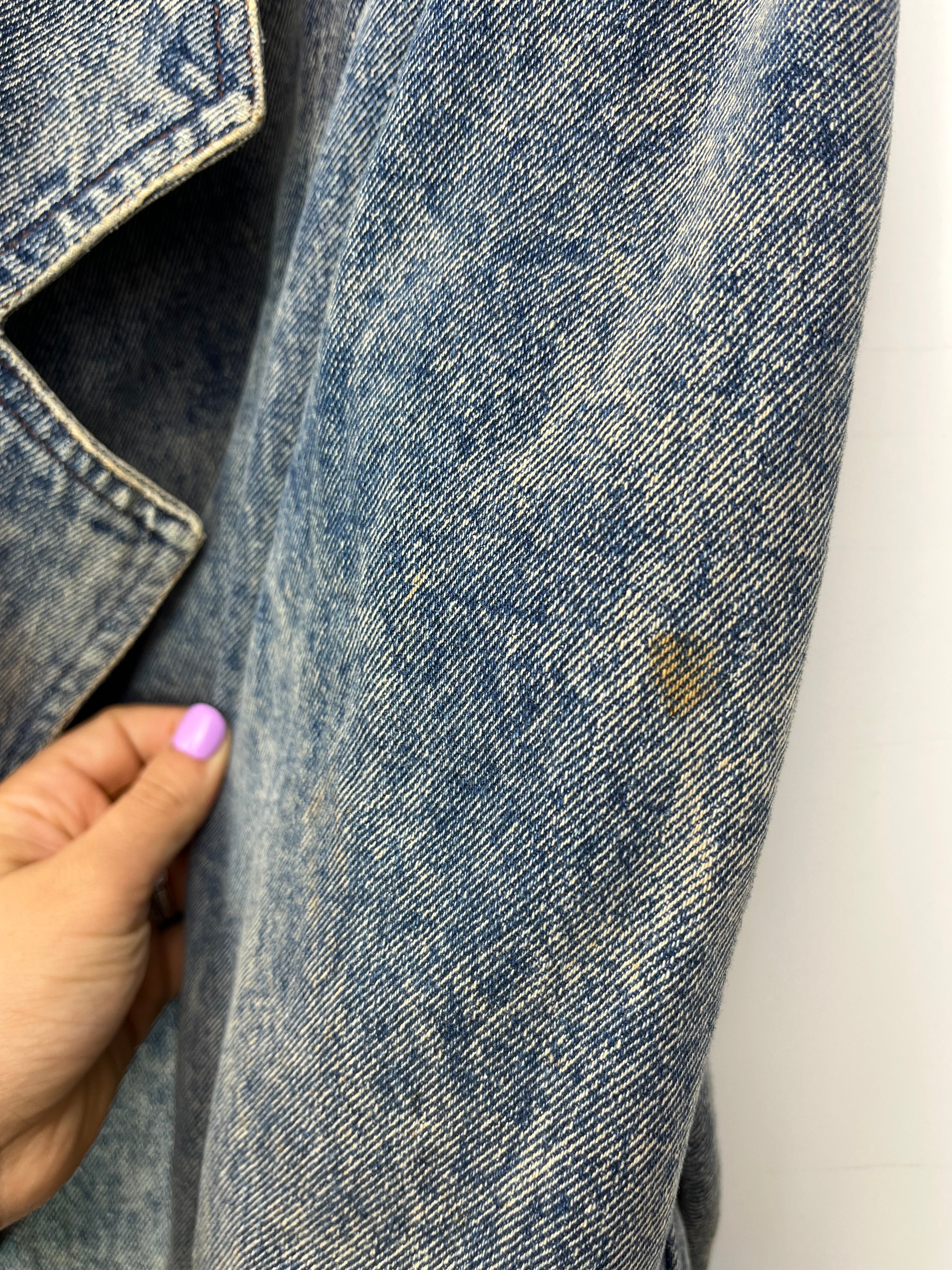 Giacca Vintage Acid Wash Made in Italy Anni ’80